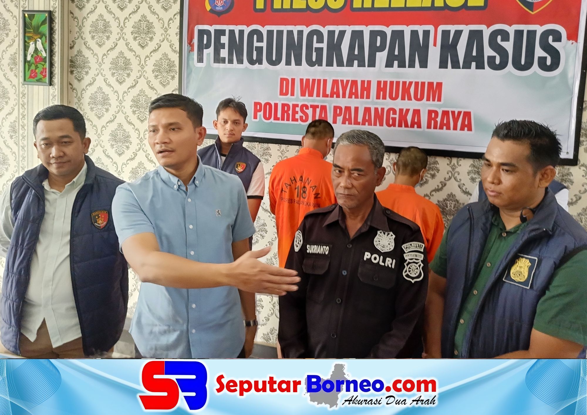 Ditengah Petugas Sibuk Padamkan Karhutla, Dua Orang Ketangkap Diduga Bakar Lahan di G Obos XIV