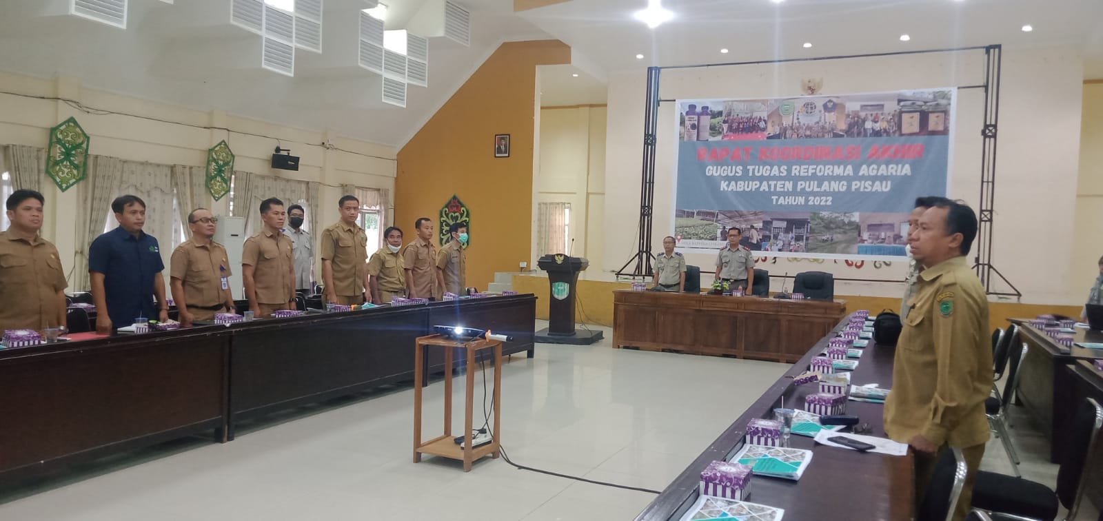 Kantor Pertanahan Gelar Rakor Akhir GTRA Tahun 2022
