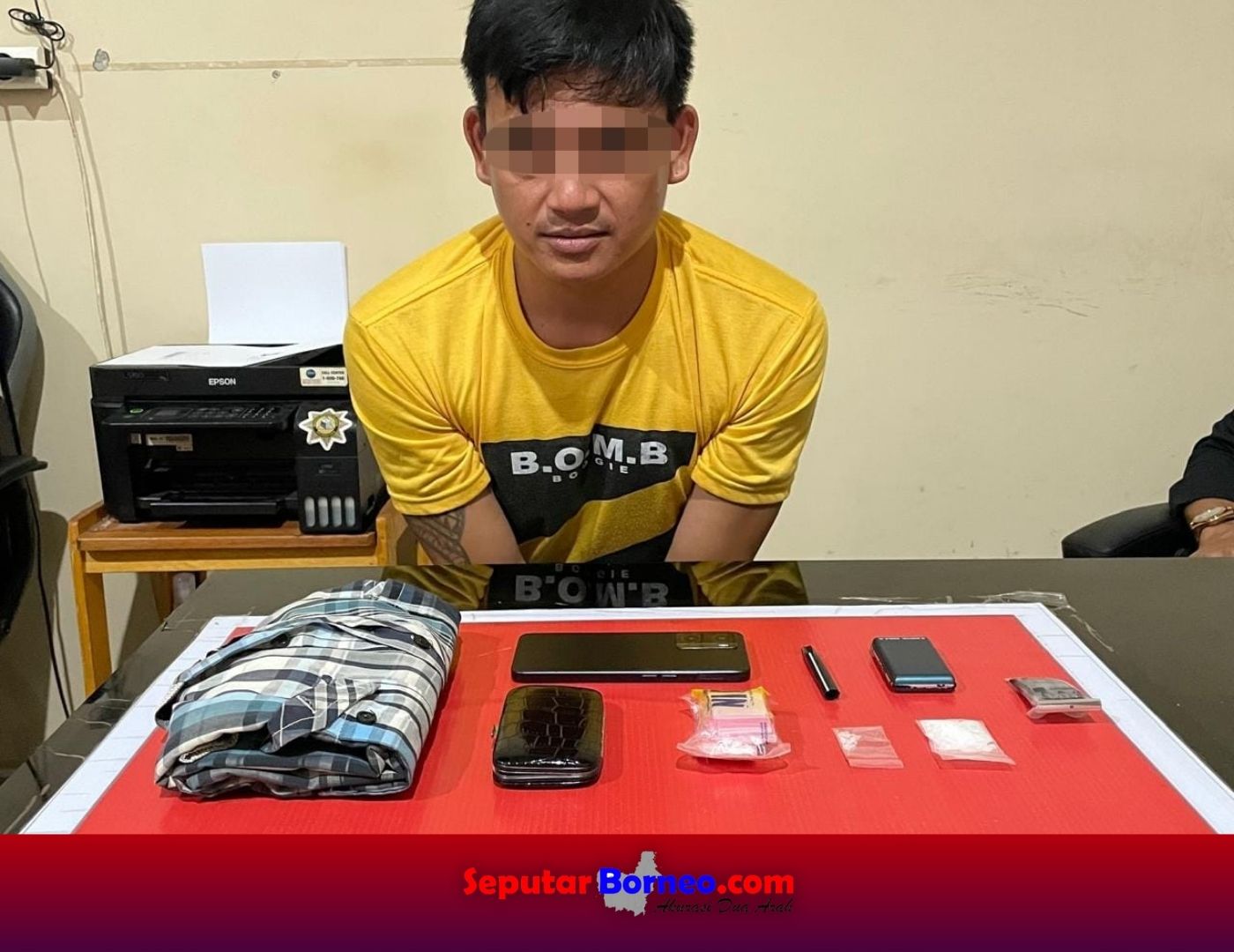 Pria 35 Tahun Ditangkap, Polisi Sita 2 Bungkus Sabu