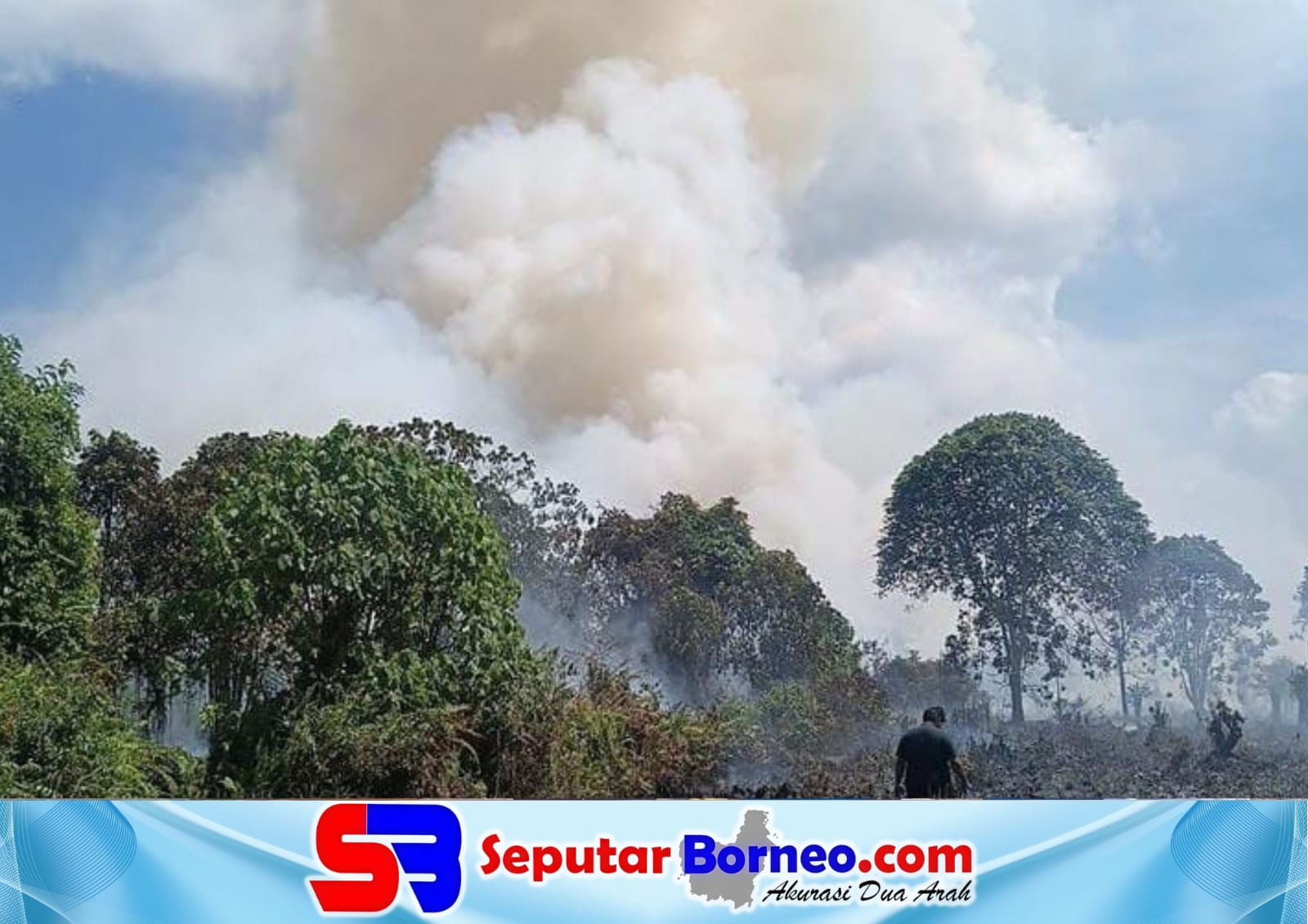 Karhutla Dekat Permukiman Warga Berhasil Dipadamkan, Diduga Unsur Kesengajaan
