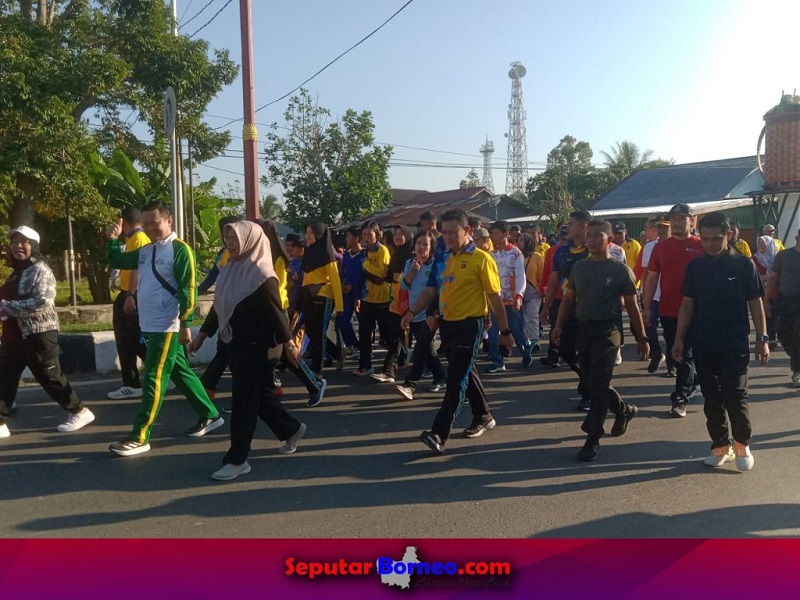 Peringati HANI, BNK Pulpis Gelar Jalan Sehat