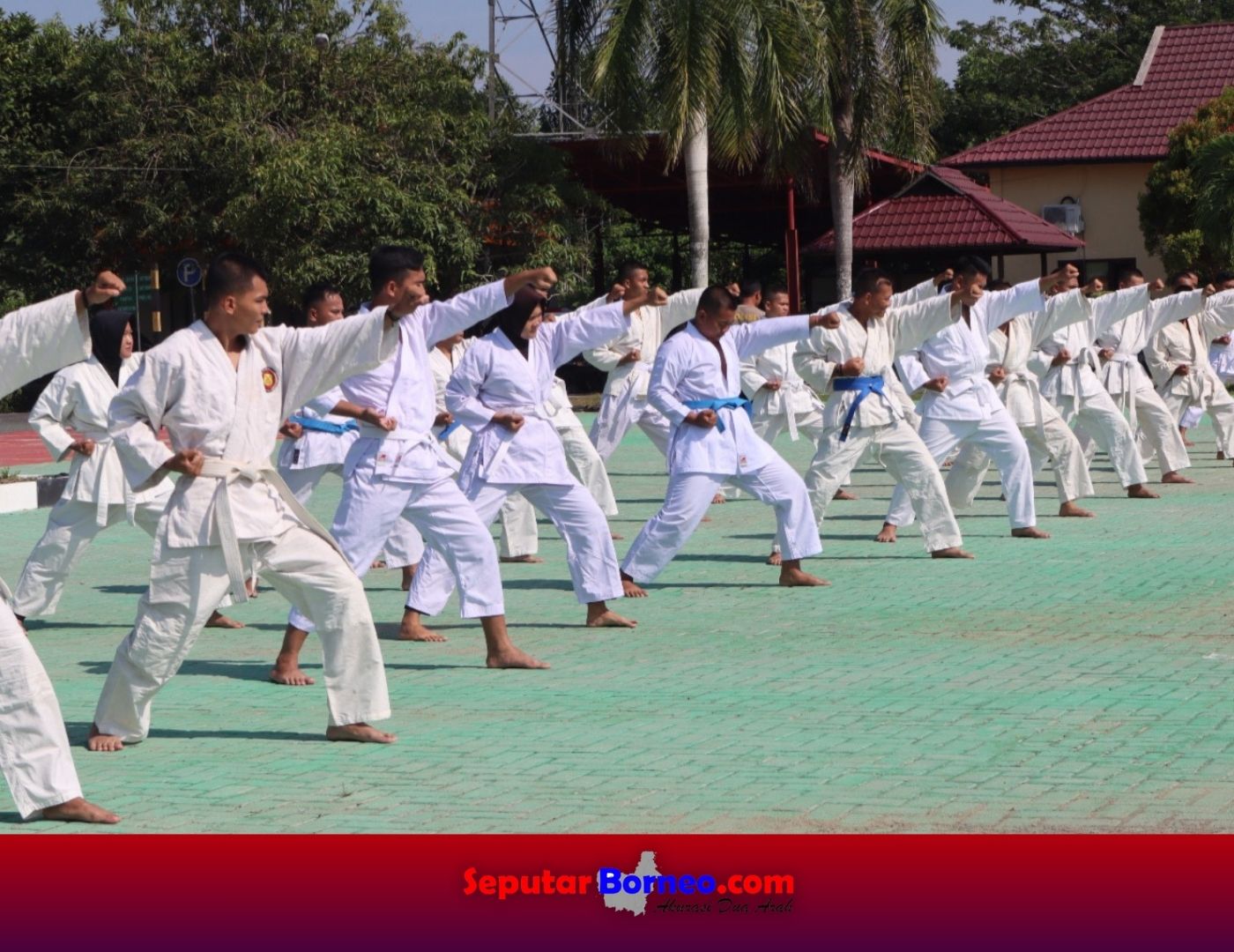 Asah Ketrampilan dan Kemampuan, Polres Pulpis Gelar Latihan Bela Diri Polri