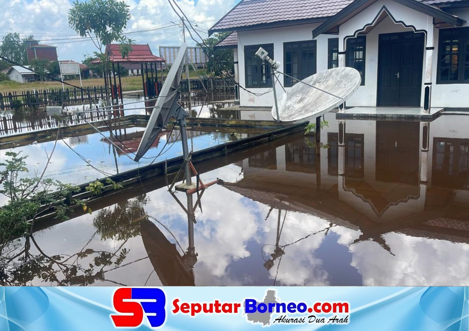 Banjir Kembali Rendam Pulau Hanaut, 11 Desa Terdampak dan Air Capai 1 Meter