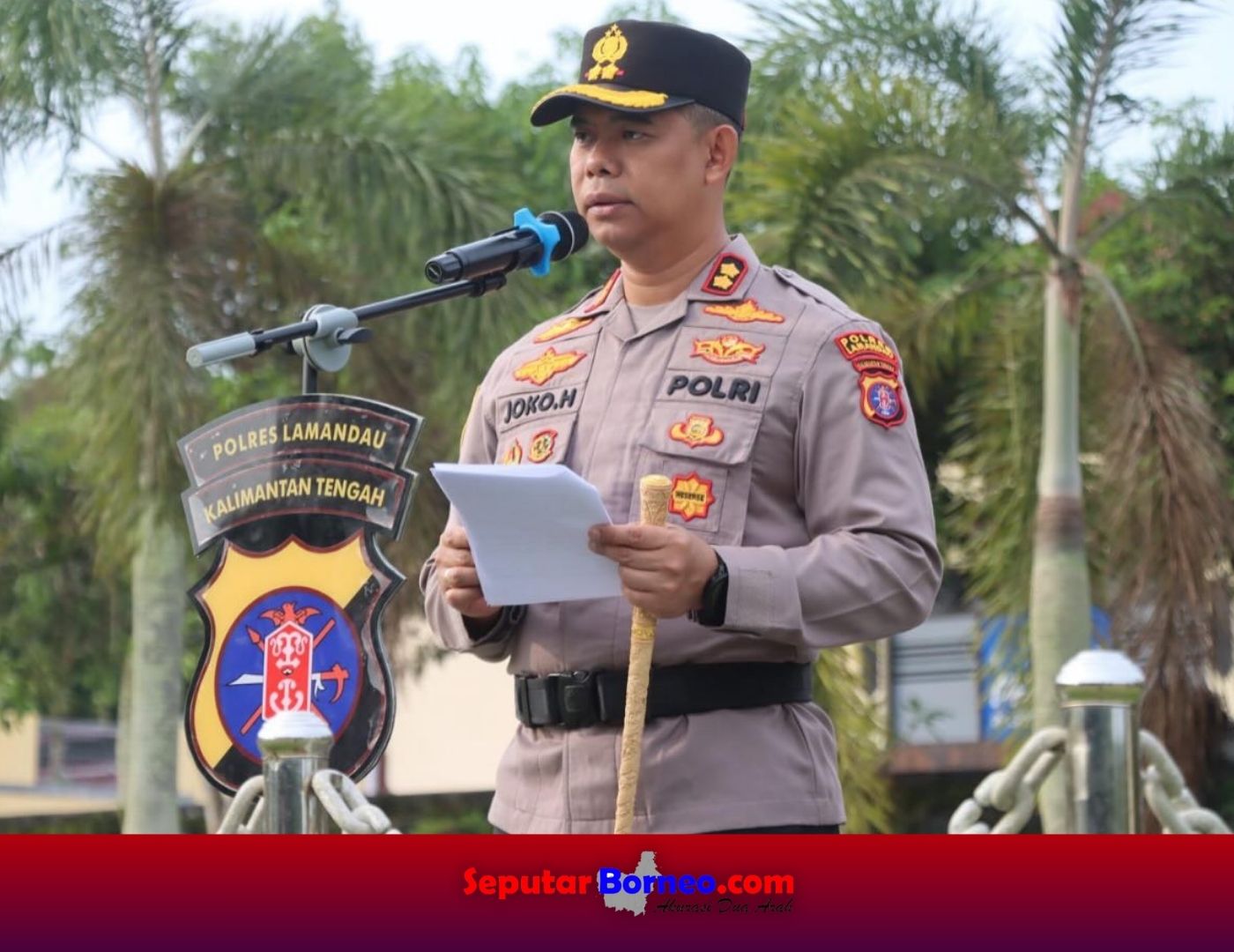 Langgar Kode Etik, Personel Berpangkat Aipda Polres Lamandau Dipecat