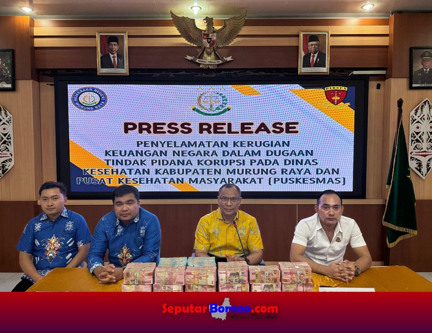 Gelapkan Dana BOK Kesehatan Senilai 1,6 Miliar, Honorer di Murung Raya Dibui