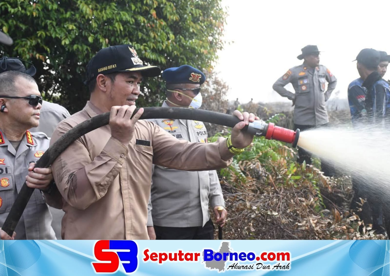 Cegah Karhutla, Kapolda Kalteng dan Bupati Pulpis Perkuat Sinergi di Tumbang Nusa