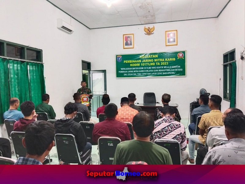 Pererat Hubungan TNI dan Masyarakat, Kodim Lamandau Gelar Bina Mitra Karib