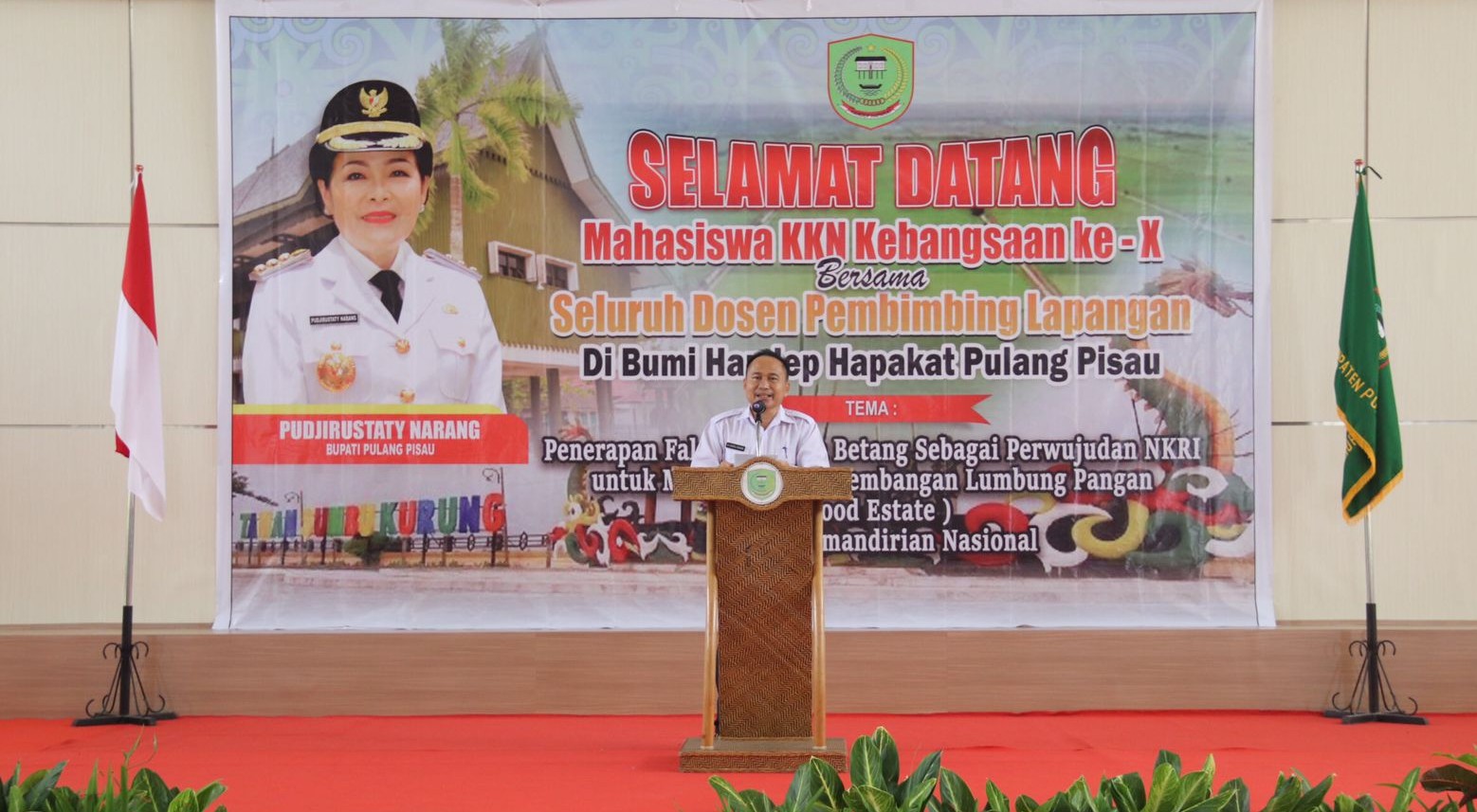 Pemkab Pulpis Sambut Mahasiswa KKN Kebangsaan 
