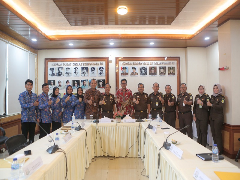 Badiklat Kejaksaan RI dan Ombudsman Gelar Audensi Kerja Sama