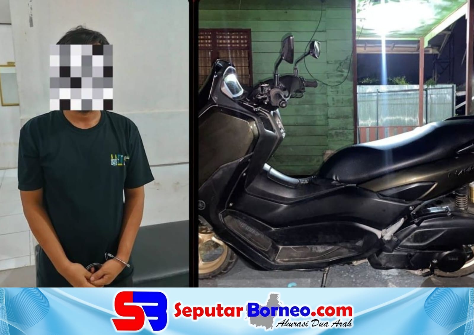 Pinjam Motor Kantor Tak Dikembalikan, Pemuda di Sampit Diamankan Polisi