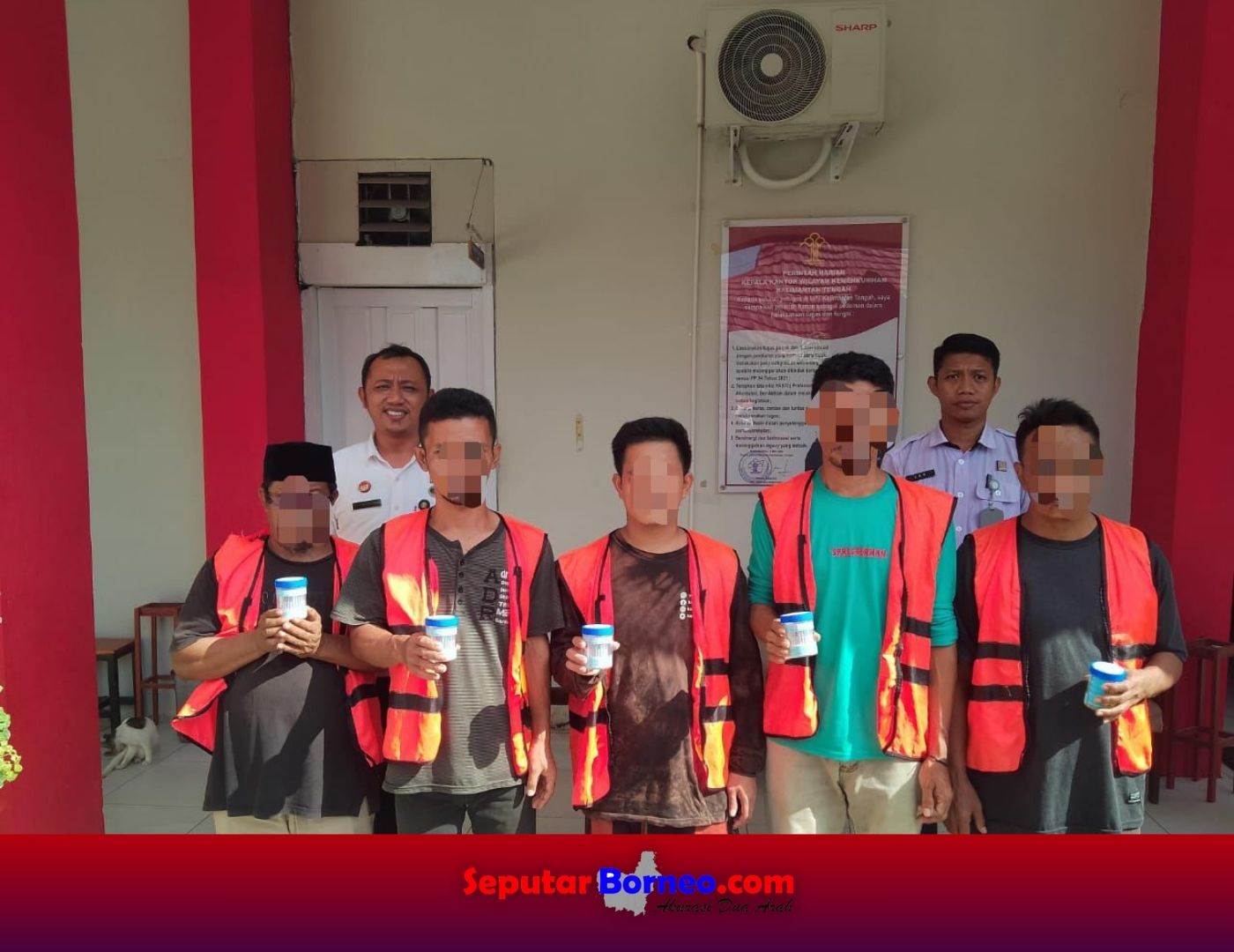 Narapidana di Lapas Sampit Dilakukan Tes Urine