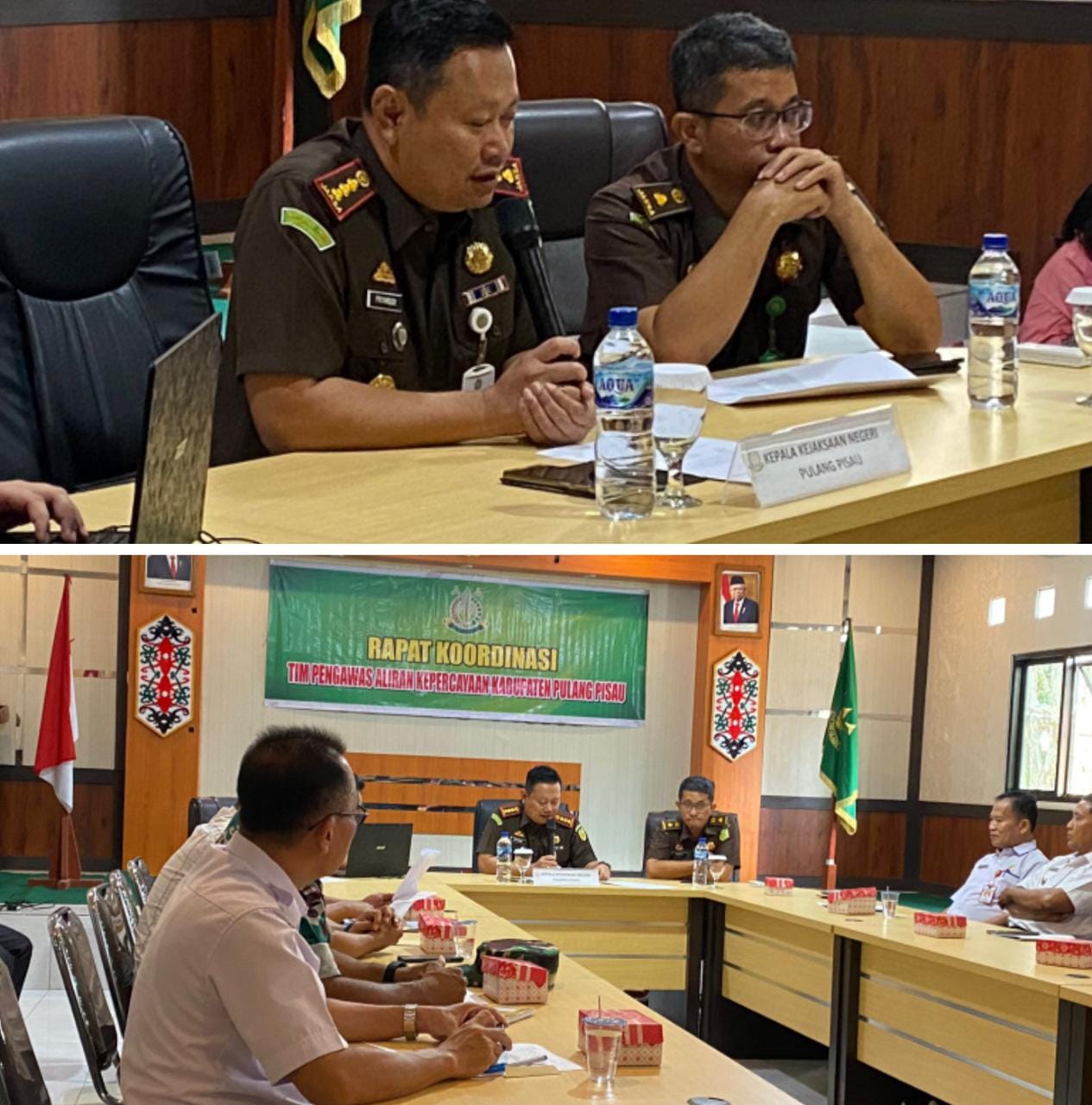 Antisipasi Aliran Kepercayaan Baru, Kejari Pulang Pisau Gelar Rakor PAKEM
