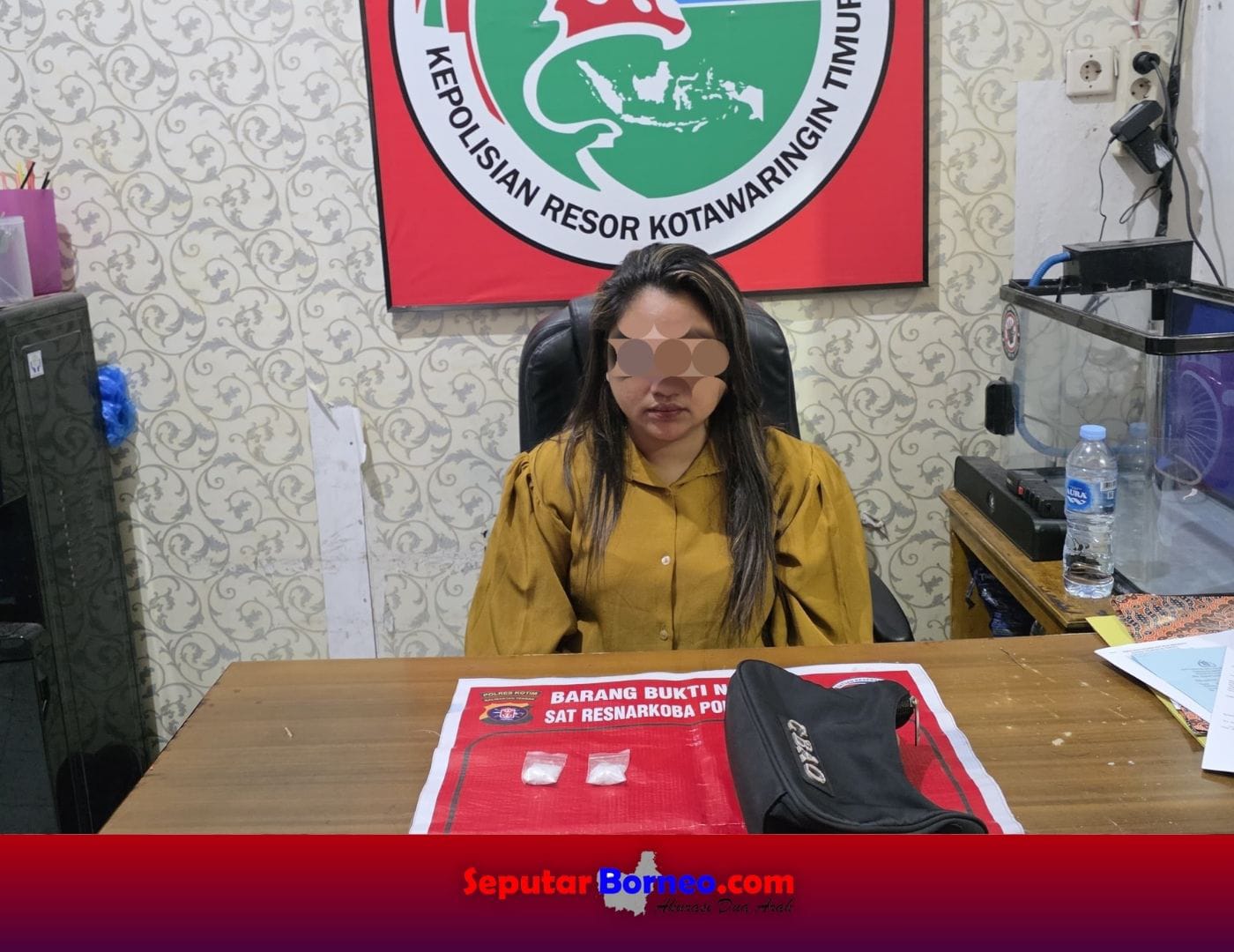 Pengedar Perempuan Ditangkap di Kos, Polisi Sita Sabu 10,24 Gram