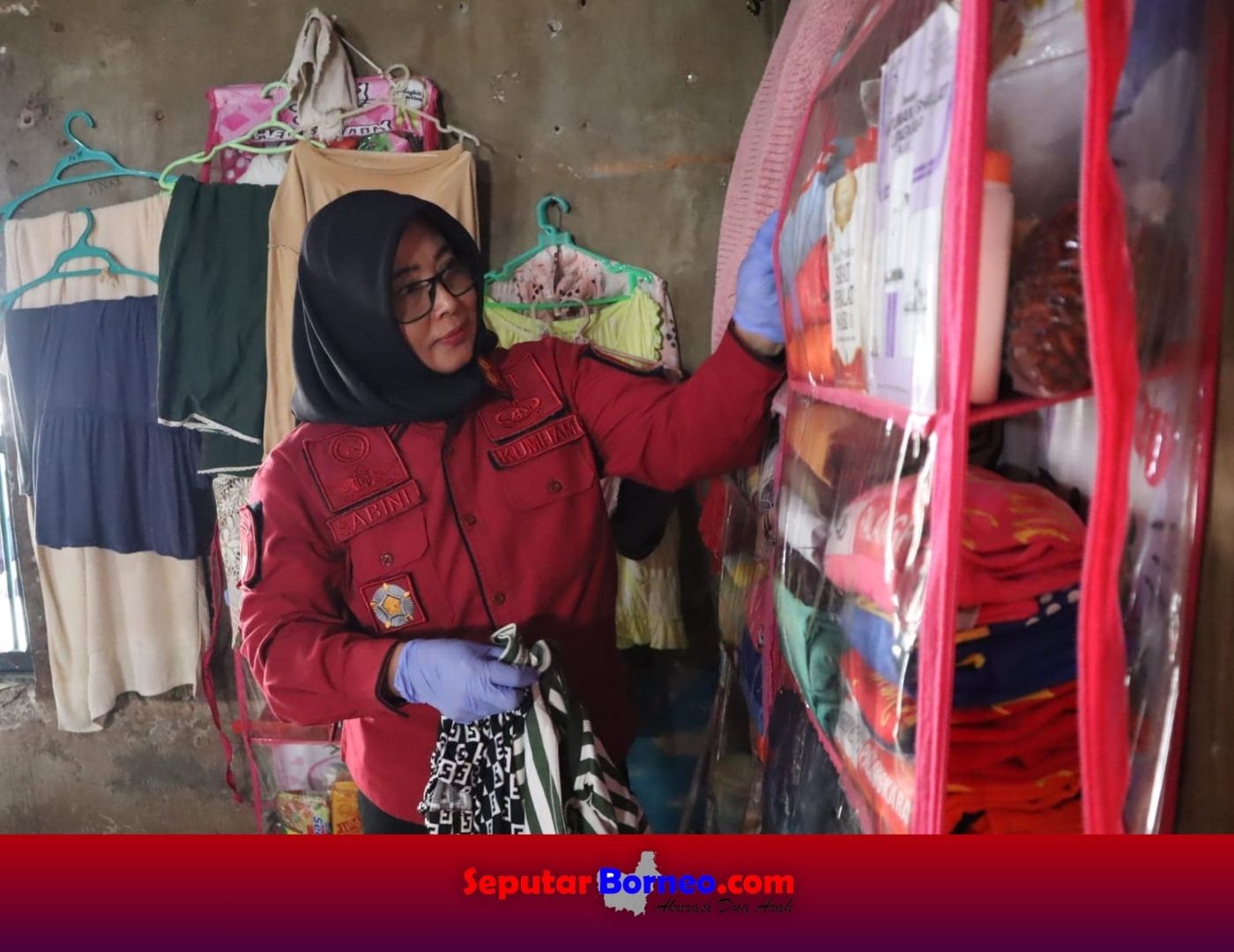 Bersih Halinar Ramadan, Tim Satops Patnal Lapas Perempuan Razia Blok Hunian