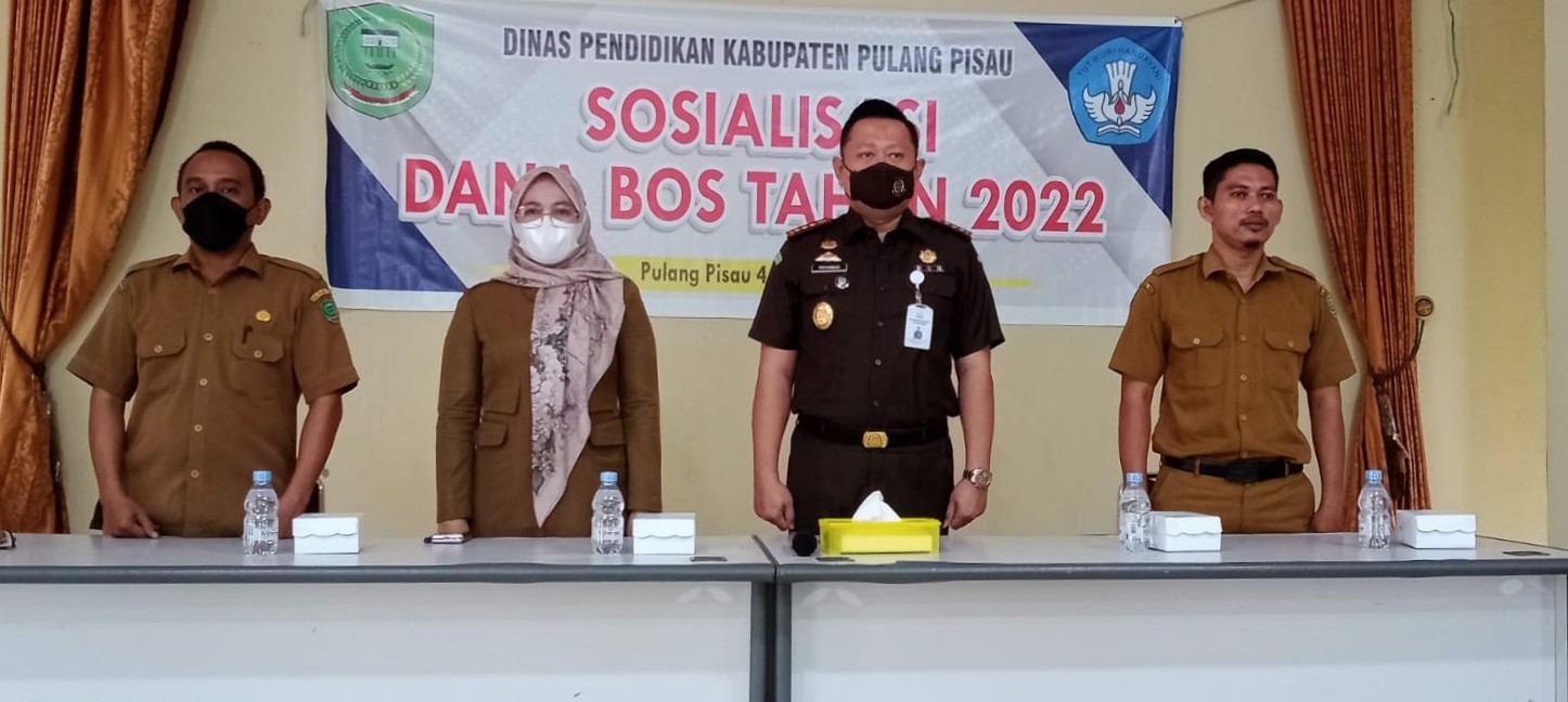 Disdik Pulpis Sosialisasikan Pengelolaan Dana BOS