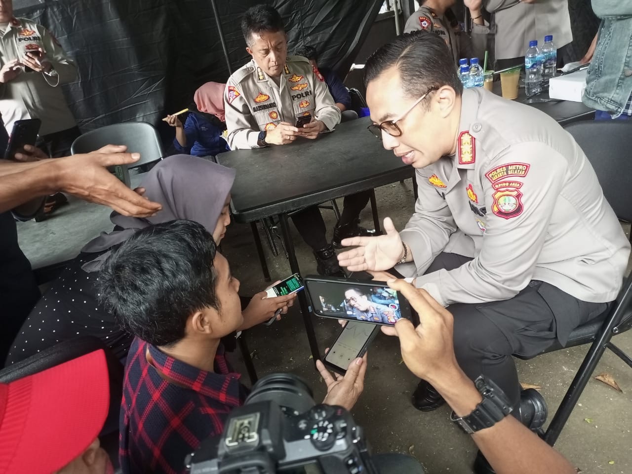 Kapolres Jaksel Berikan Pencerahan Hukum Bagi Jurnalis 