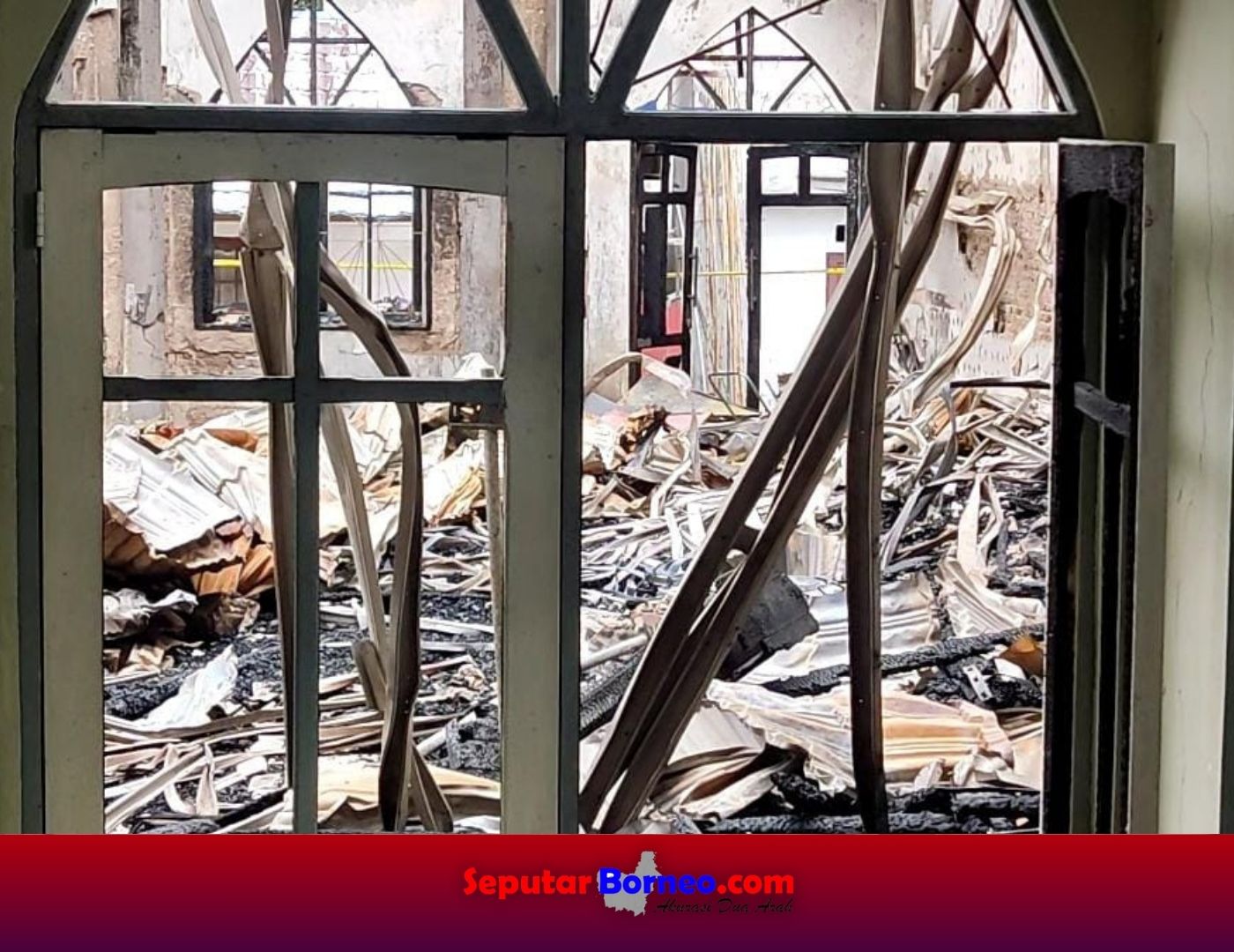 Kerugian Kebakaran Gereja Maranatha Diperkirakan Rp 3 Miliar