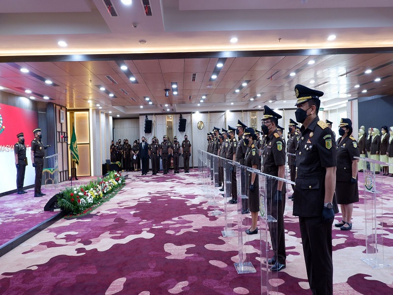 27 Pejabat Eselon II Dilantik Jaksa Agung