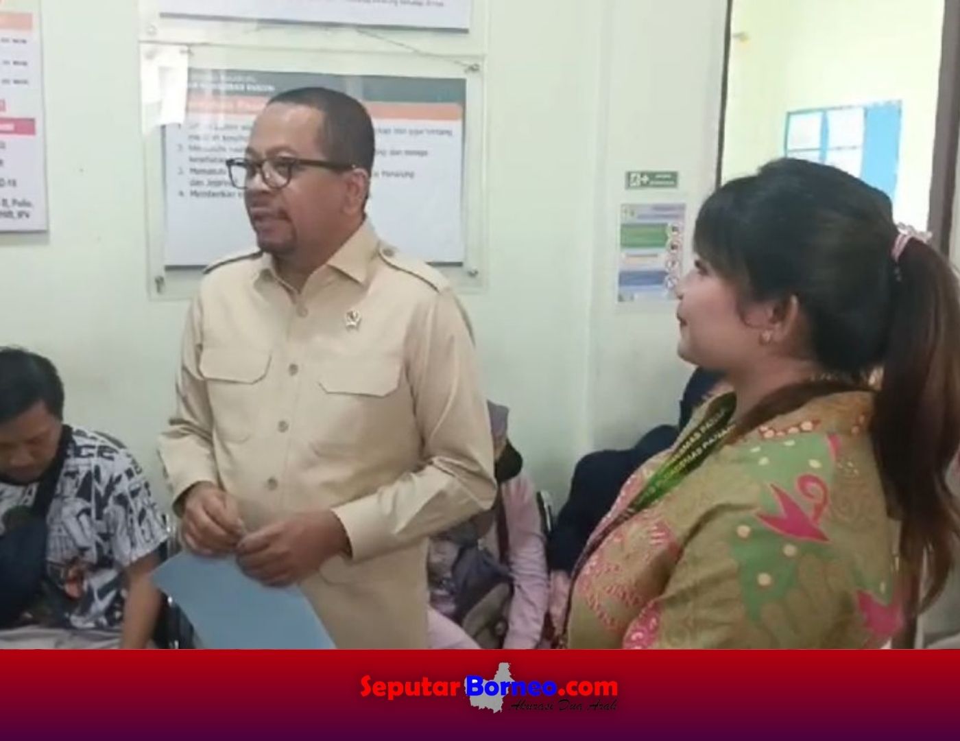 Wakil Staf Kepresidenan Tinjau Program CKG di Kota Palangka Raya