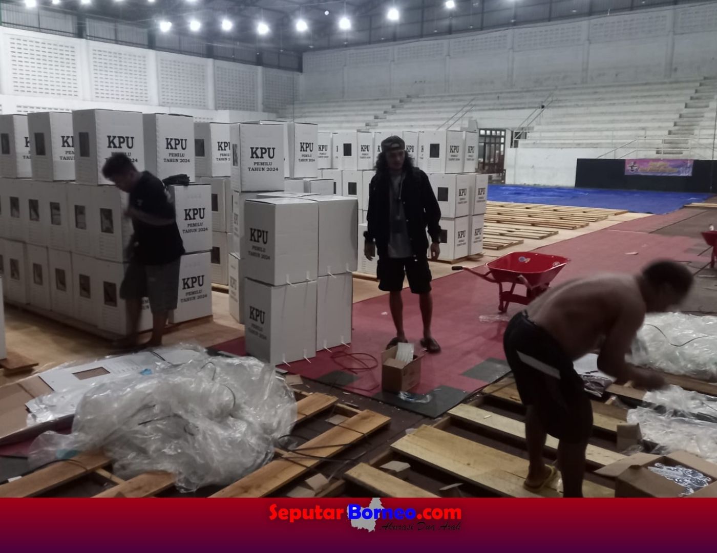 KPU Kotim Terima 930.504 Surat Suara