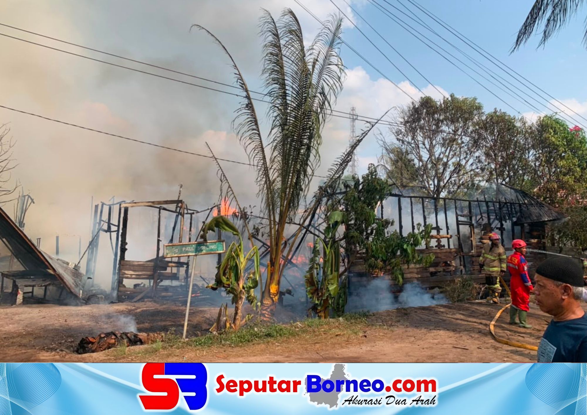 Tragis! Dua Balita Dikabarkan Tewas Kebakaran di Mendawai 1 Palangka Raya