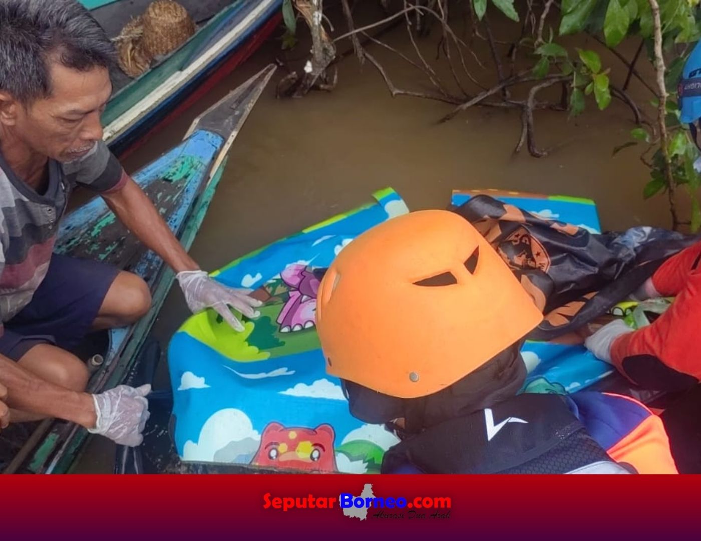 Tim SAR Gabungan Temukan Satu ABK TB Surya 03 Terbakar 