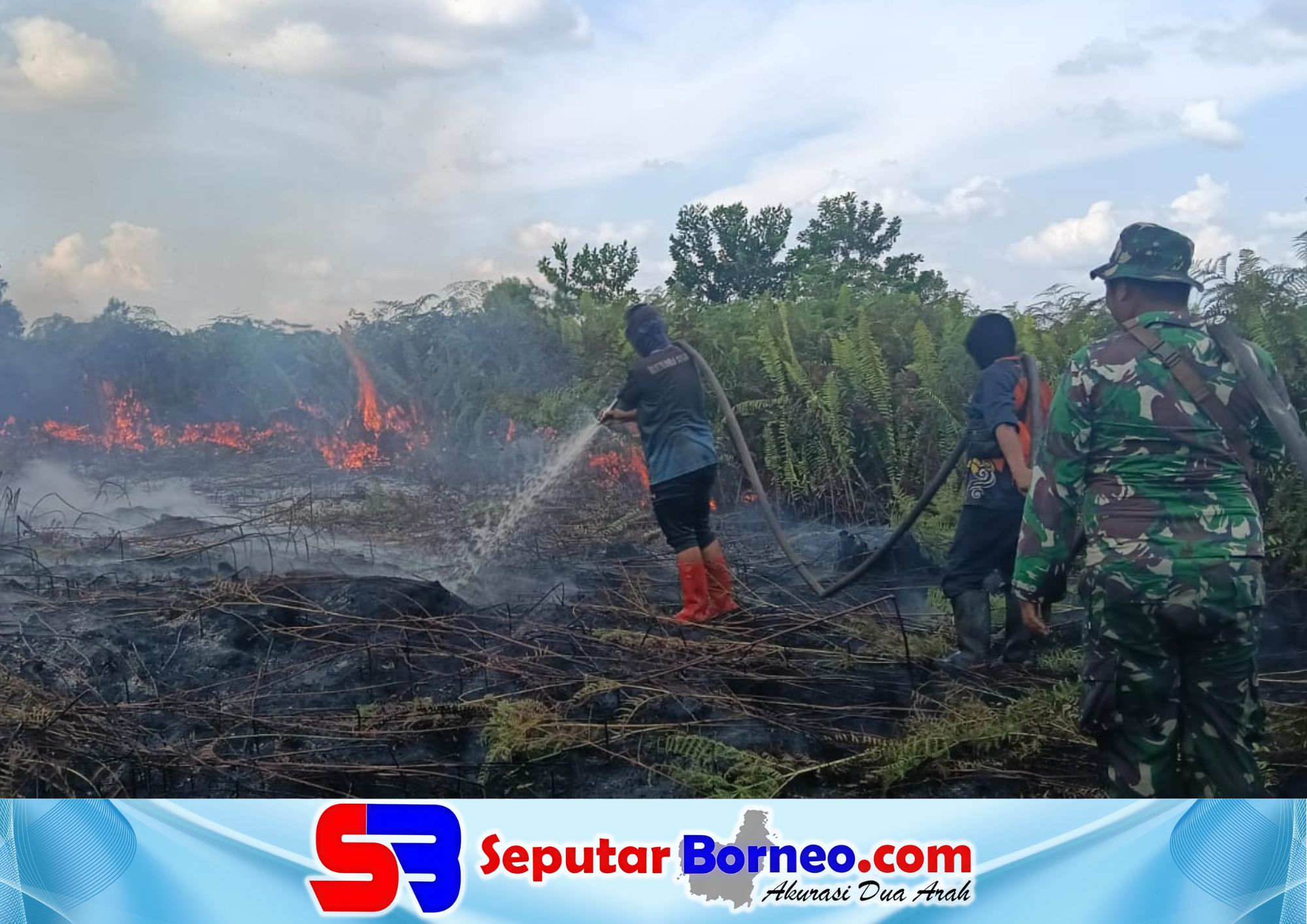 OMC Ditunggu, BPBD Kotim Berharap Kabut Asap Segera Berkurang