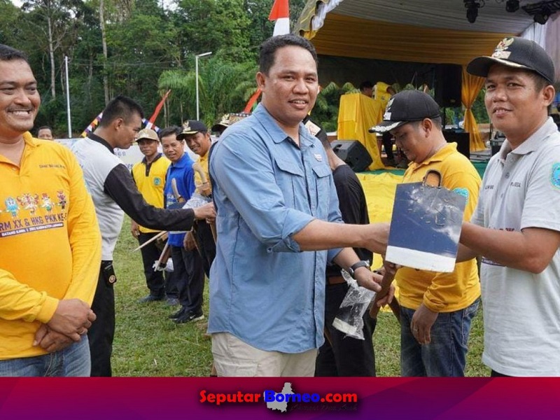Bupati Lamandau Buka BBGRM dan HKG PKK Tingkat Kecamatan Batang Kawa