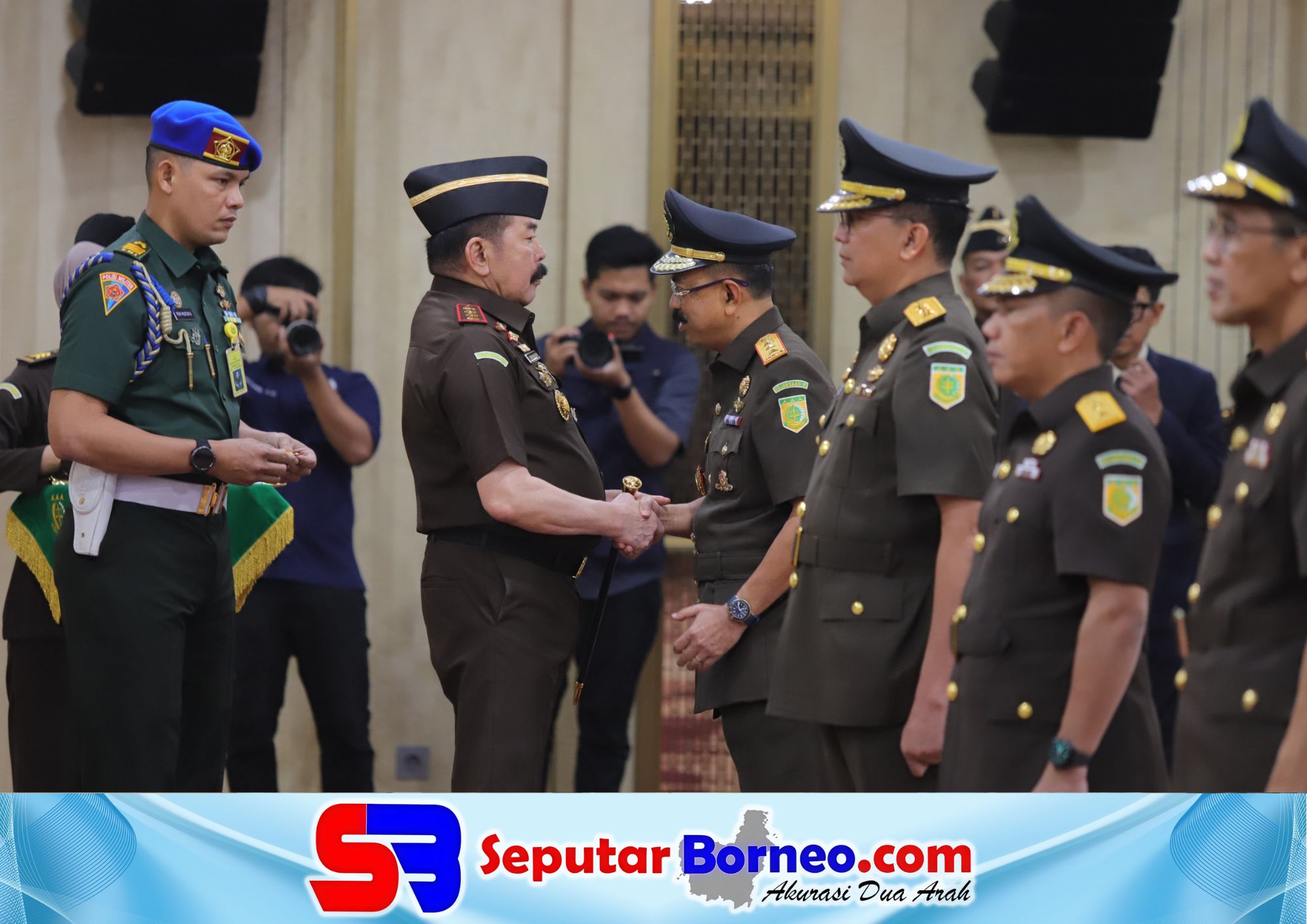ST Burhanuddin Lantik Enam Pejabat Eselon I, Ini Nama dan Posisinya