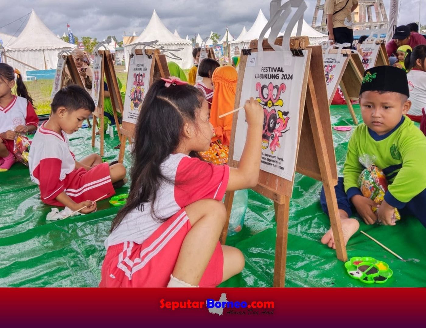 Lomba Mewarnai Luha, Kenalkan Budaya Lokal