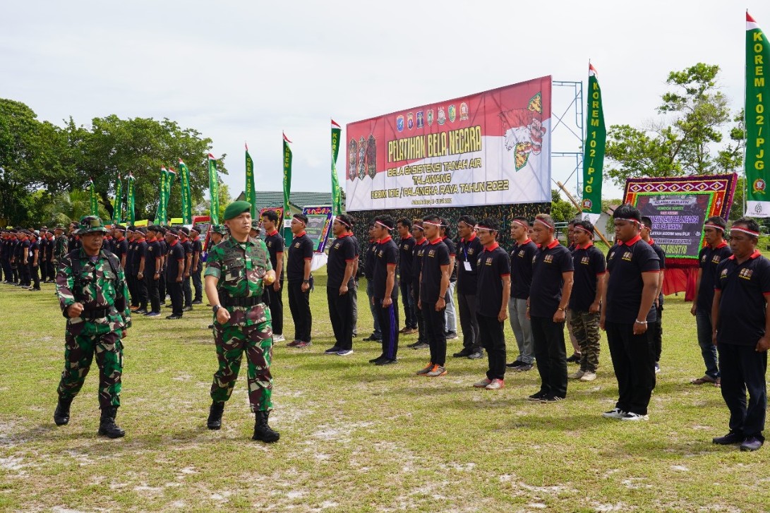Pelatihan Bela Negara Beta Talawang 1 Resmi Ditutup