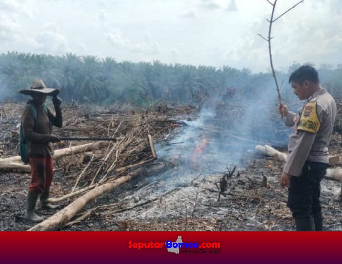 2 Hektare Lahan di Sampit Ludes Terbakar