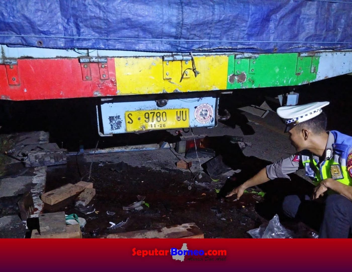 Ganti AS Patah, Sopir Truk dan Kernet Diseruduk Sigra Hingga Tewas