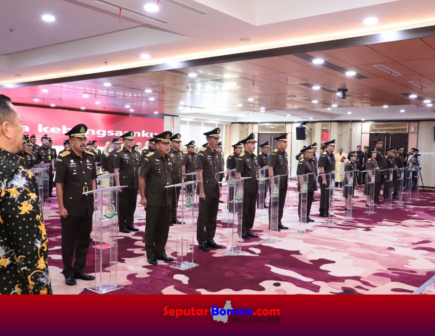 Jaksa Agung Lantik Jampidum, Kejati dan Pejabat Eselon II