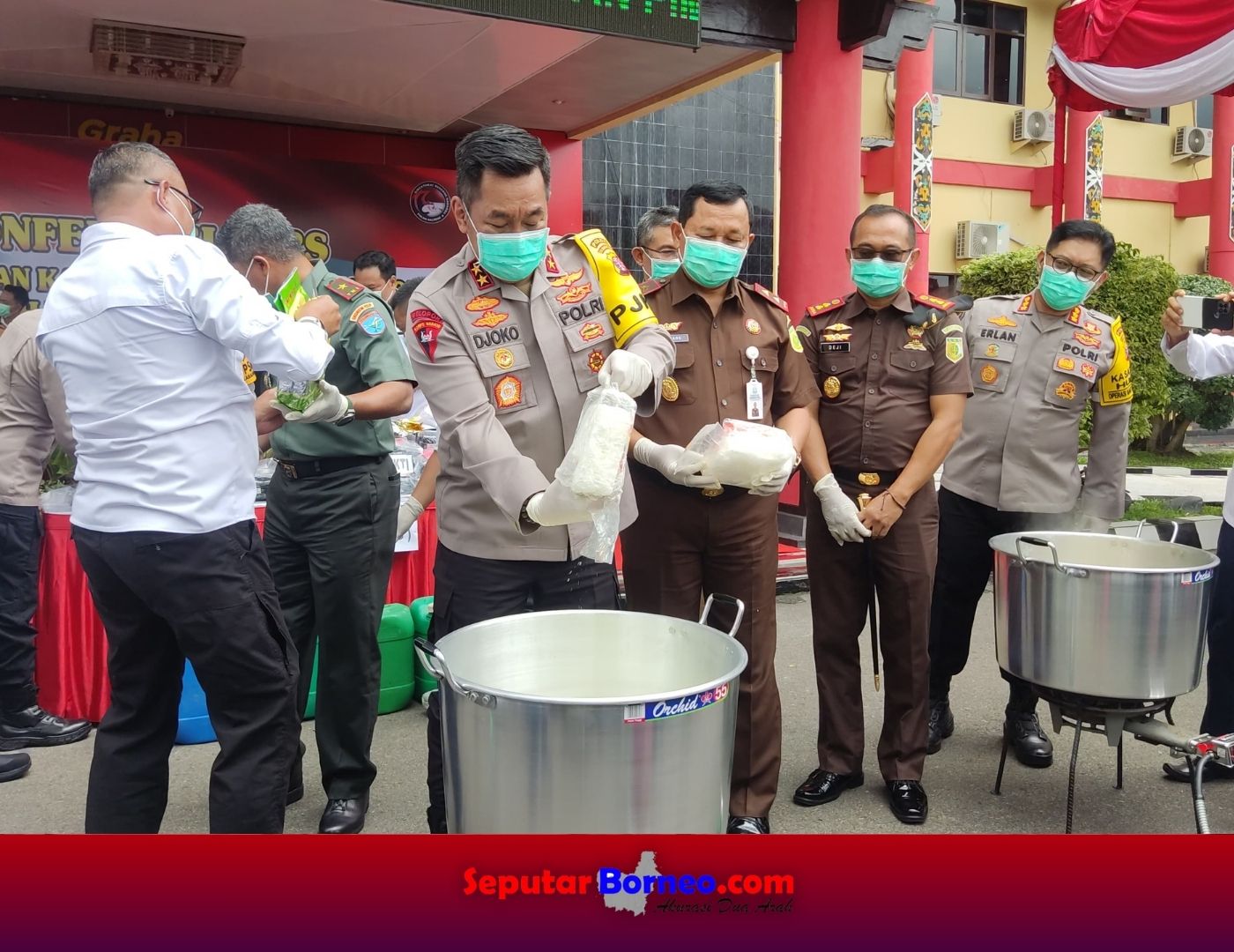 Cetak Rekor! Polres Lamandau Amankan 50,6 Kg Sabu, Nilai Rp 75 Miliar
