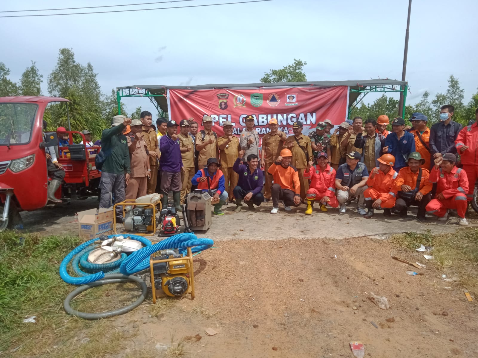 BPBD Pulang Pisau Ingatkan Camat Cek Kesiapan Sapras Karhutla