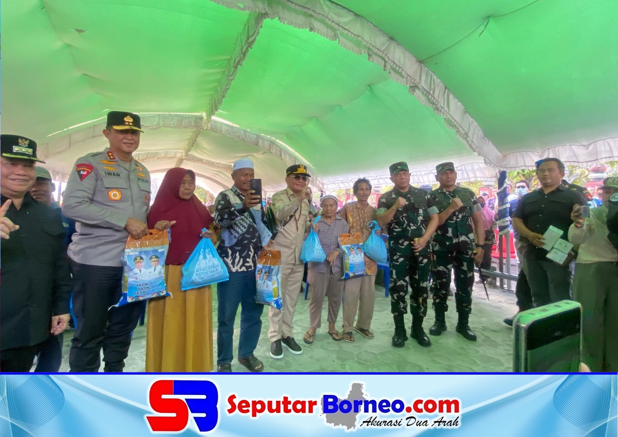 Gubernur Kalteng Gratiskan 4.000 Paket Sembako di Sampit