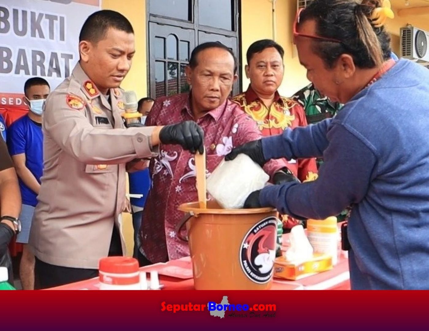 1,2 Kg Sabu, 60 Butir Ekstasi dan Belasan Knalpot Brong Dimusnahkan