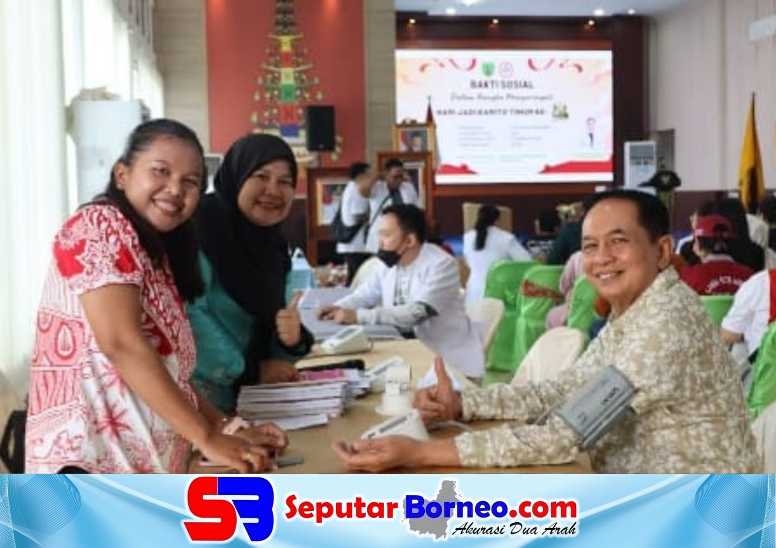Pemkab Bartim Gelar Bakti Sosial Kesehatan untuk Lansia dan Ibu Hamil