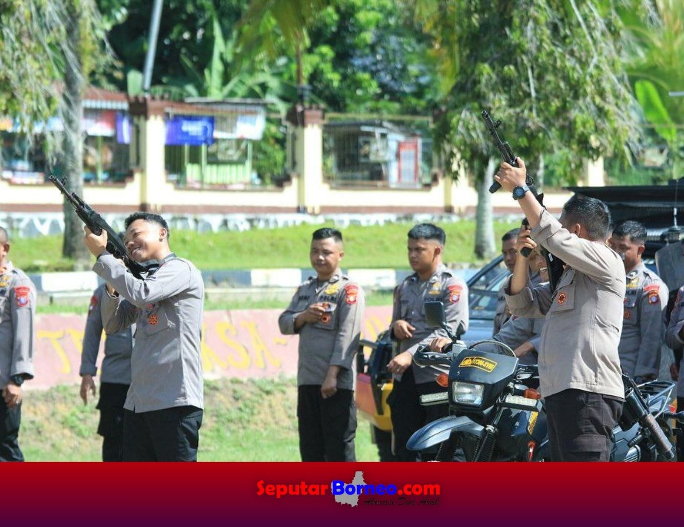 Asah Kemampuan Taktis, Satbrimob Latihan Penanggulangan Huru-Hara