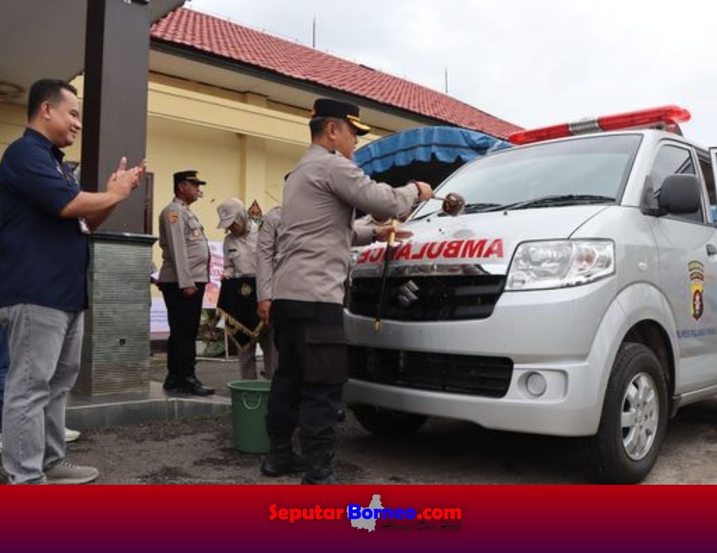 Dukung Tugas Pelayanan Masyarakat, Polres Pulpis Terima Bantuan Mobil Ambulans