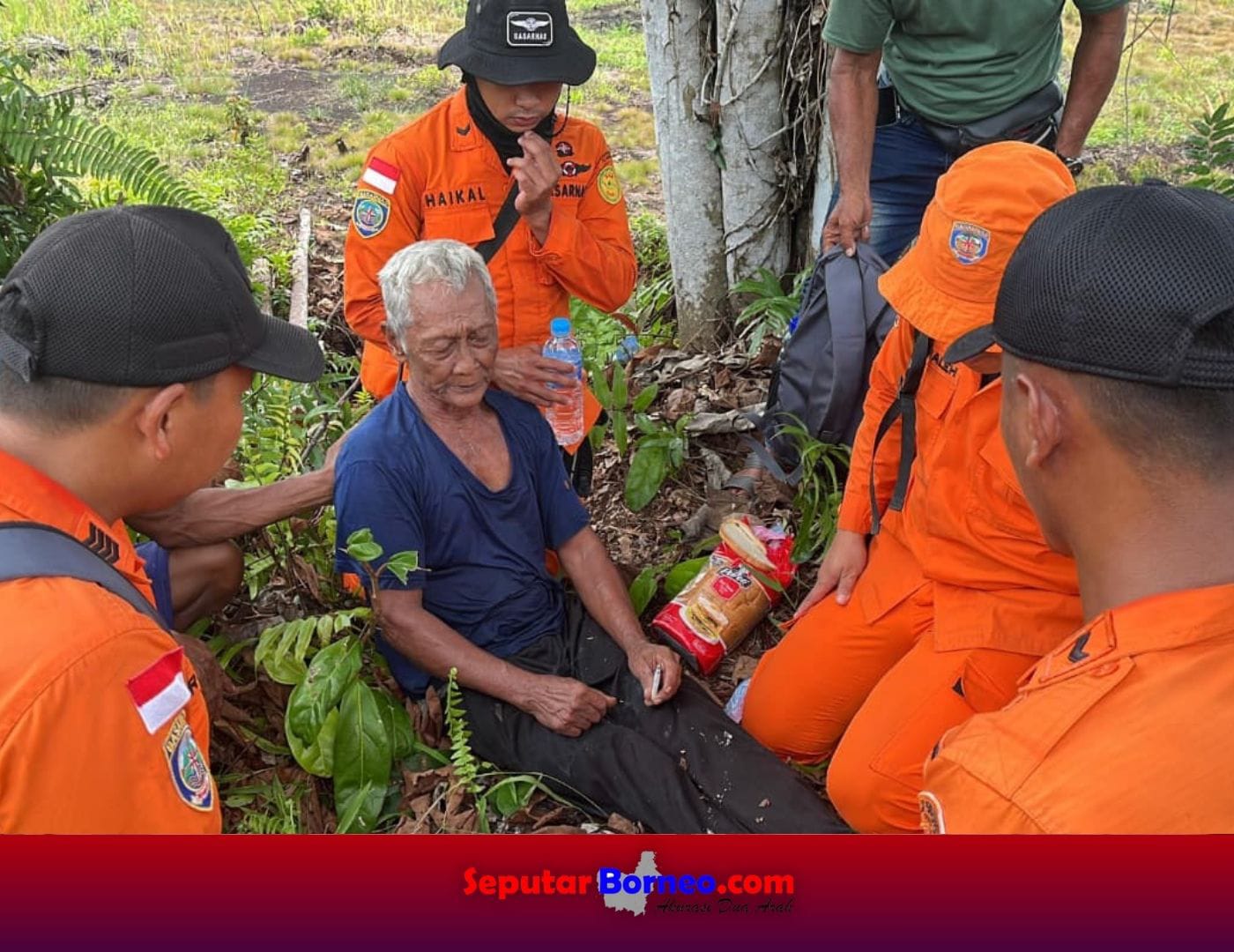 Hilang 4 Hari di Hutan Petuk Ketimpun, Pemancing Asal Sei Gohong Ditemukan Selamat