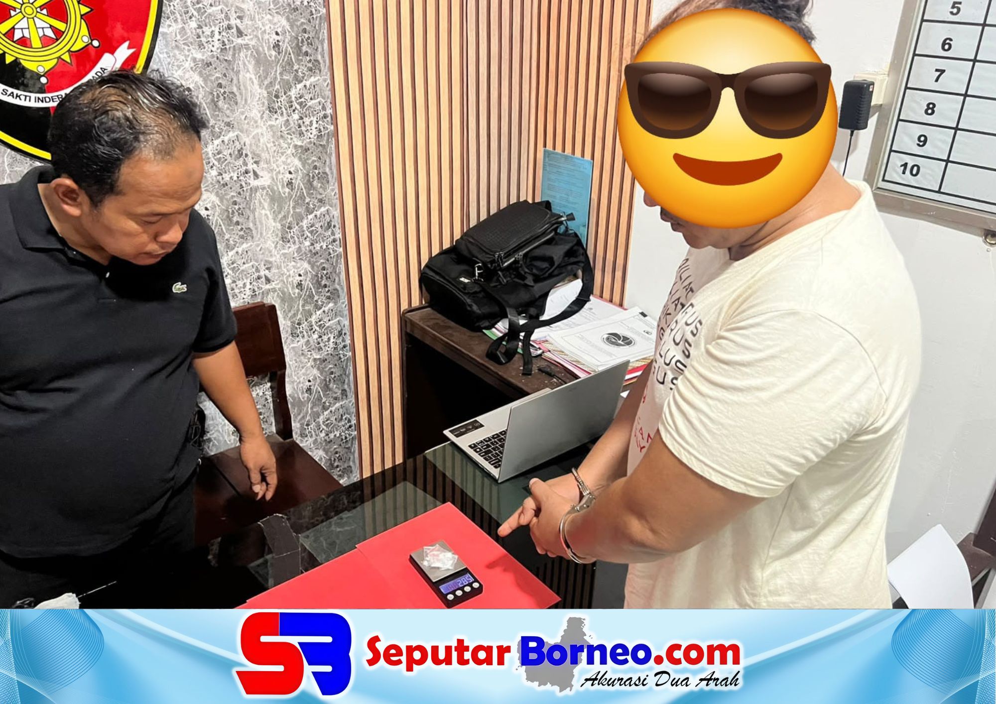 Edarkan Sabu Warga Kota Besi Hulu Diciduk, Polisi Sita 10 Paket Barbuk