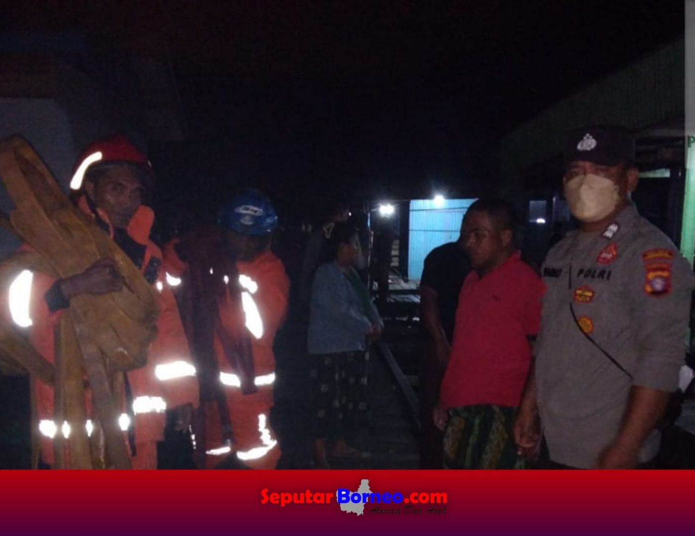 Kebakaran di Mentaya Hilir Selatan, Kerugian Mencapai Ratusan Juta