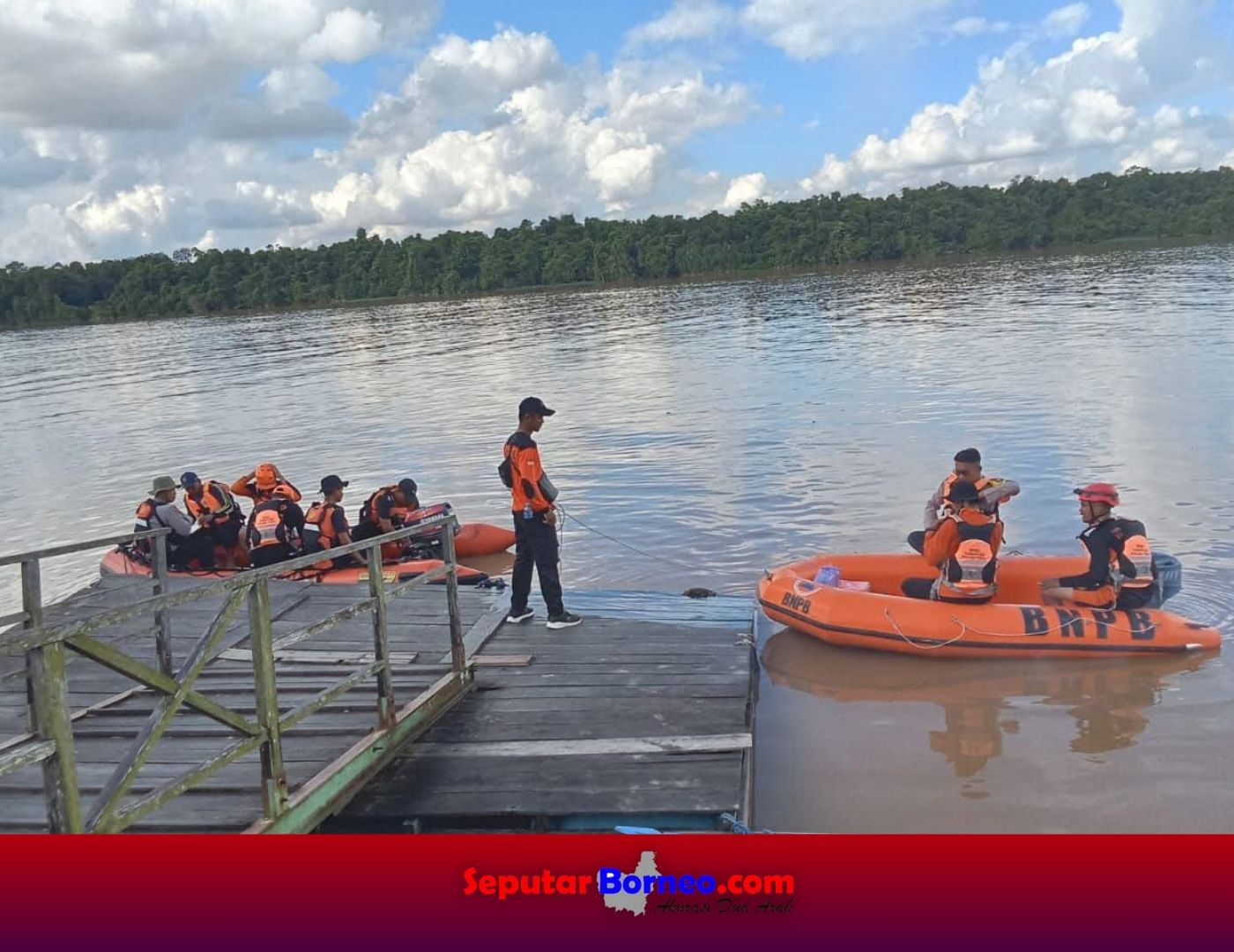 Cari Ikan, Nelayan Desa Pilang Hilang di Sungai Kahayan