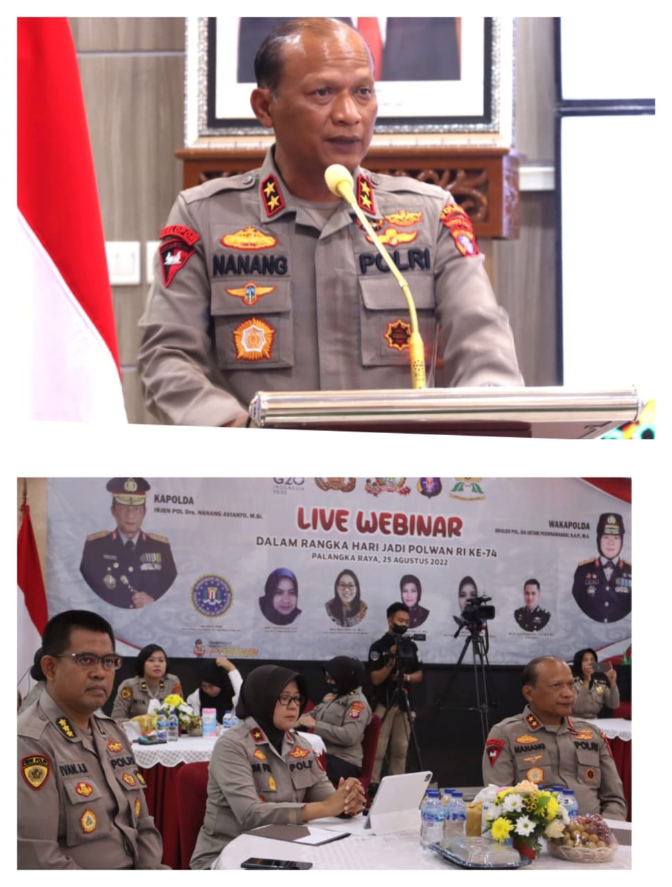 Polwan Kalteng Dibekali UU Kekerasan Seksual  