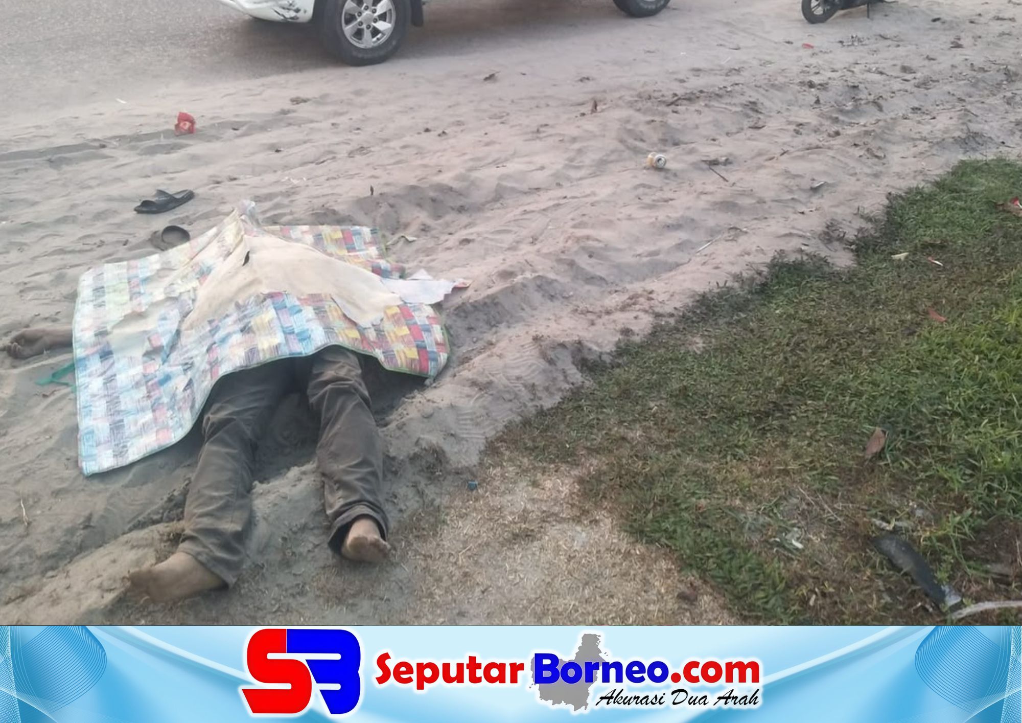 Pengendara Xeon Tewas Usai Slip di Jalan Berpasir