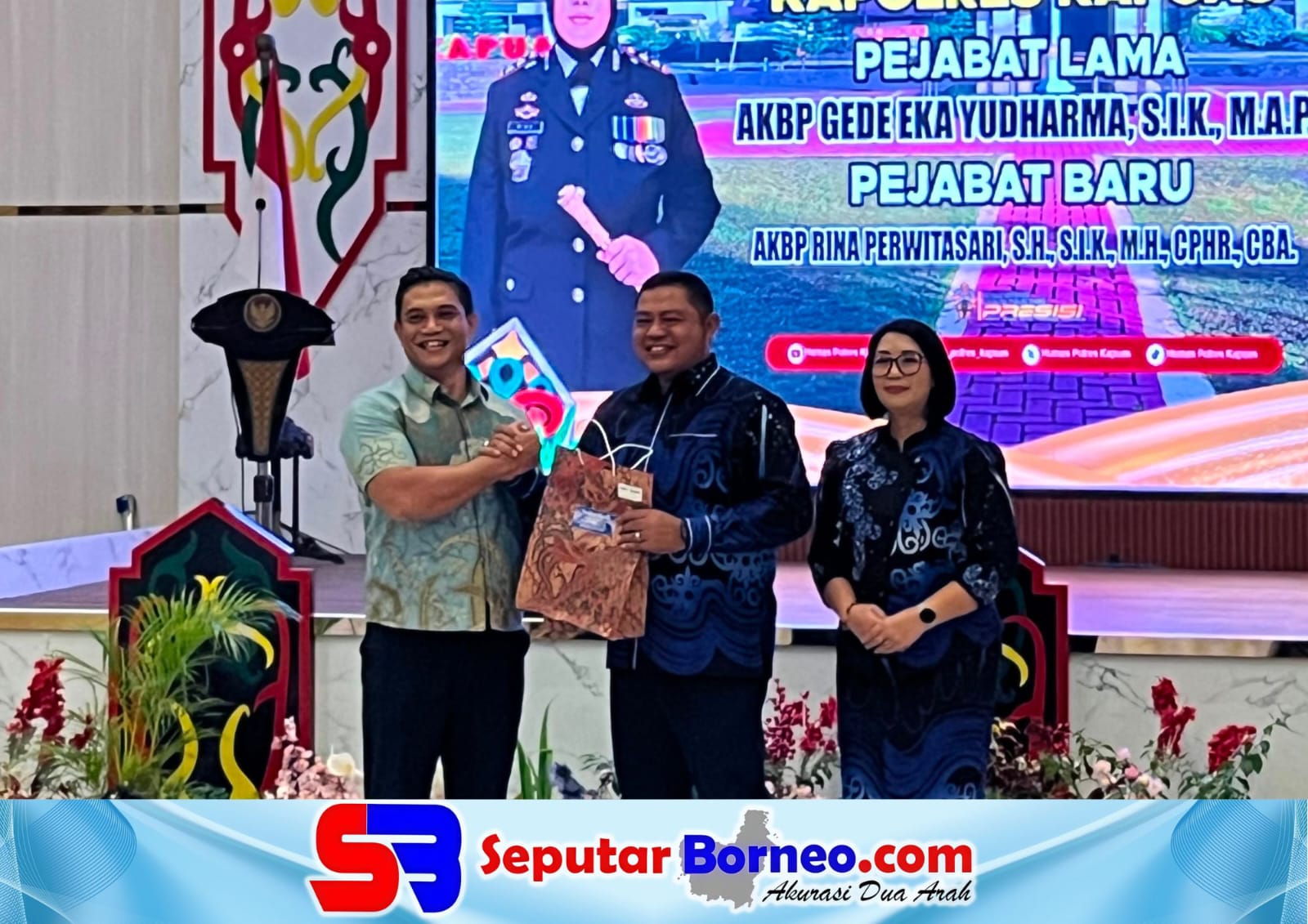 Karutan Kuala Kapuas Hadiri Ramah Tamah dan Kenal Pamit Kapolres Kapuas