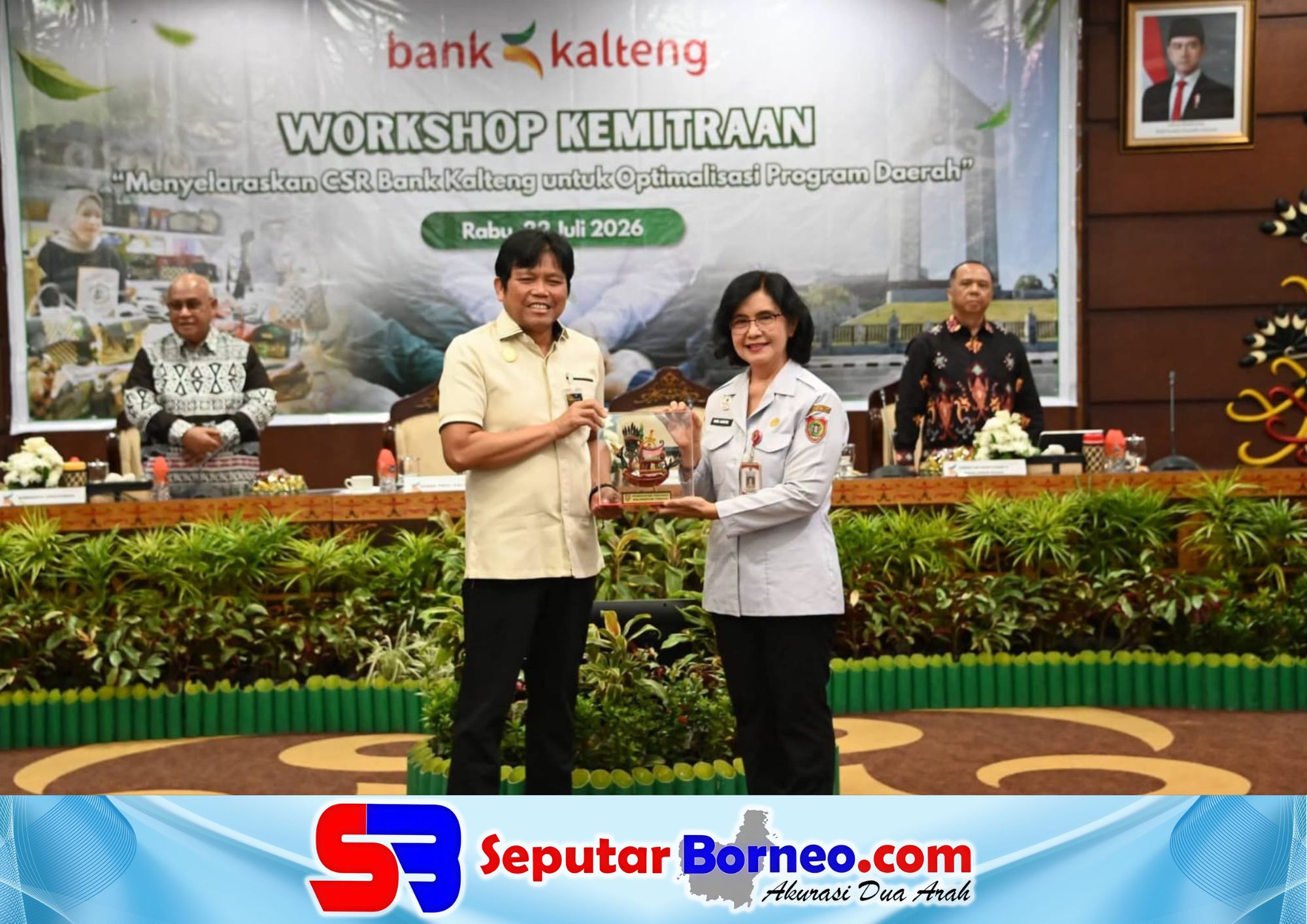 Bank Kalteng Sinkronkan Program CSR dengan Perioritas Pembangunan Kalteng
