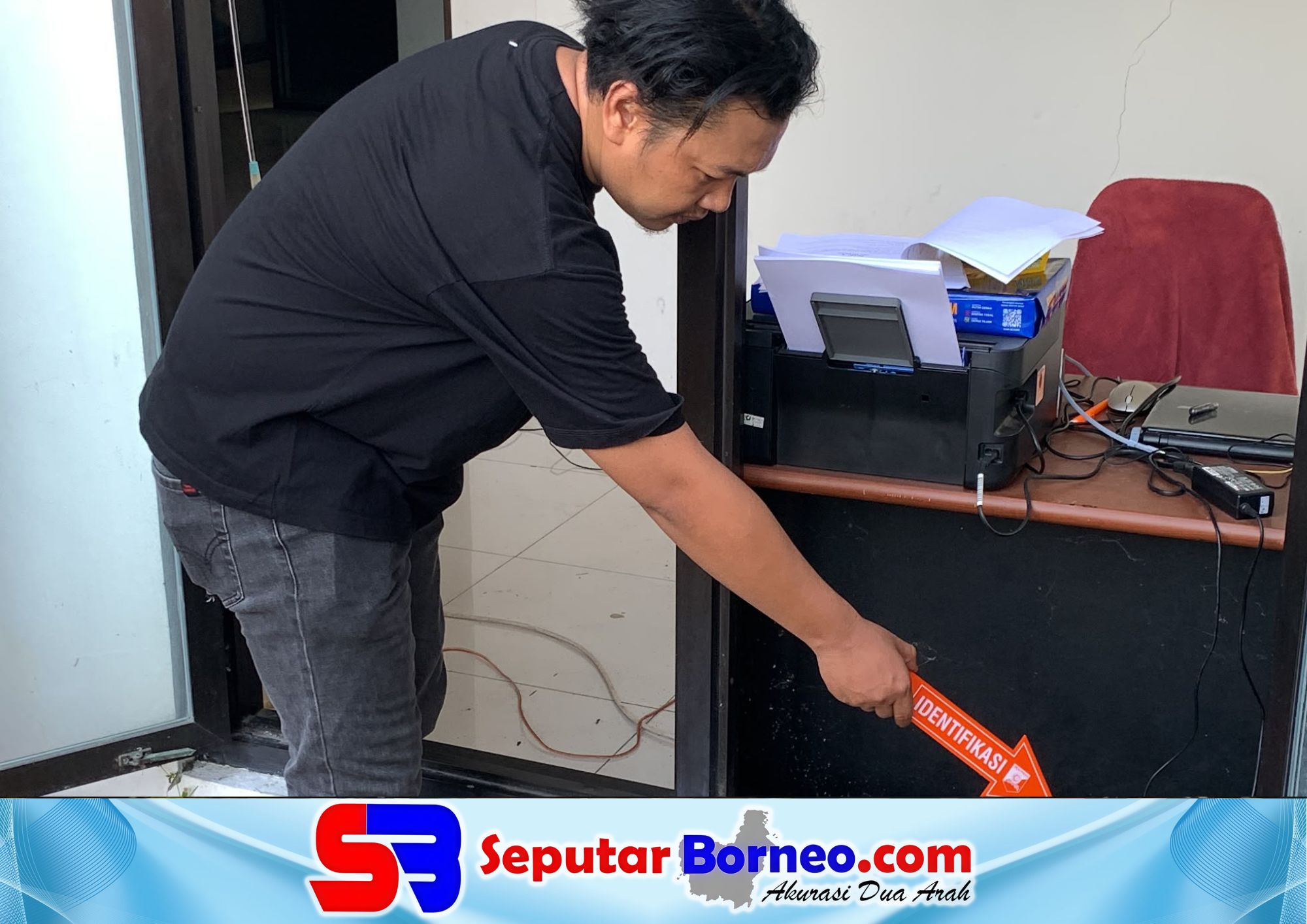Polda Kalteng Cek TKP Sengketa Eks Kantor DPD PDIP Kalteng